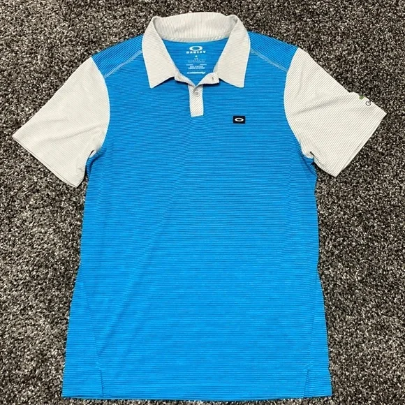 Oakley Men’s Fitted Golf Shirt- L - Picture 1 of 9